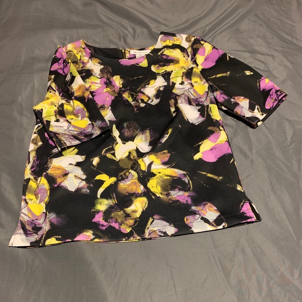 Floral print top